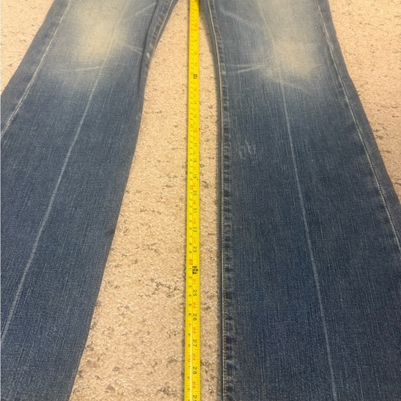 7 For All Mankind size 29 classic EUC MINT Women's Boot Cut Jeans in Faded Blue - Picture 14 of 15